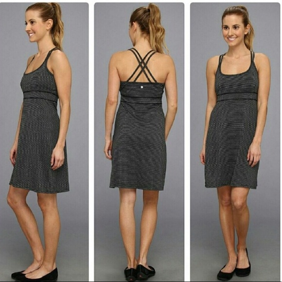 Soybu Dresses & Skirts - Soybu black and gray striped mini dress.